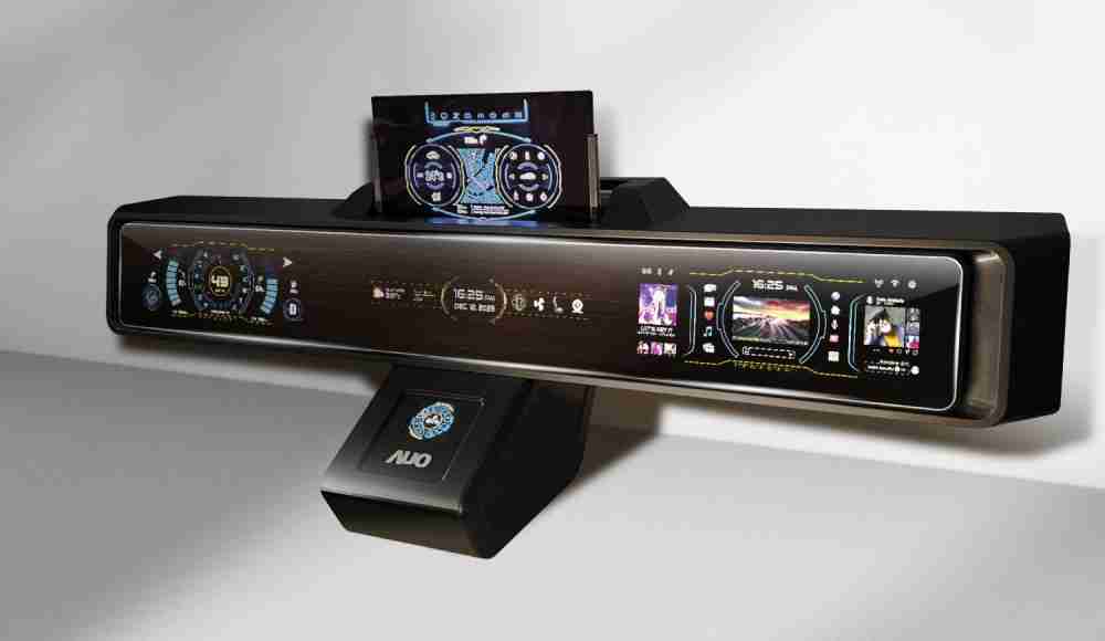 优游UB8Micro LED沉浸式车舱显示方案结合 可卷式、、、、可伸缩的Micro LED应用并可呈现不同的质感纹路，，，，展现人性化设计